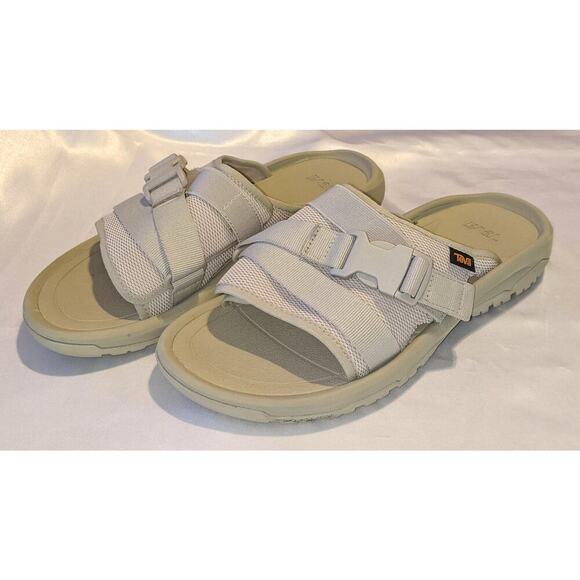 Teva Women's Hurricane Verge Slide Sandals Eucalyptus 1136210 EUC Size 11 - Picture 2 of 8